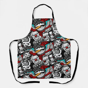Apron skulls  Tattoo Schort