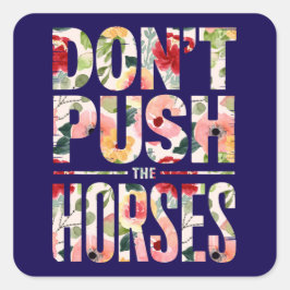 Apron Vierkante Sticker