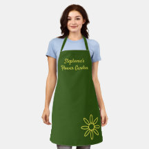 Apron voor tuinbouw, , groen, eenvoudig, je woorde