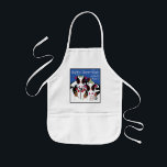 Aprons Happy Hamookkah pour les enfants<br><div class="desc">Un tablier pour enfants Hanoukka. Ce "Happy Hamookkah" fait un merveilleux cadeau à n'importe quel enfant, ce Chanoukah. Utilisez-le pour la cuisson, l'artisanat ou jouer pour faire la journée de n'importe quel enfant! Personnalisez en supprimant du texte et en ajoutant le vôtre. Choisissez votre style de police, votre couleur et...</div>