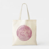 Apsara - Roze Tote Bag (Achterkant)
