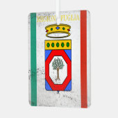 Apulië Metalen Ornament (Voorkant links)