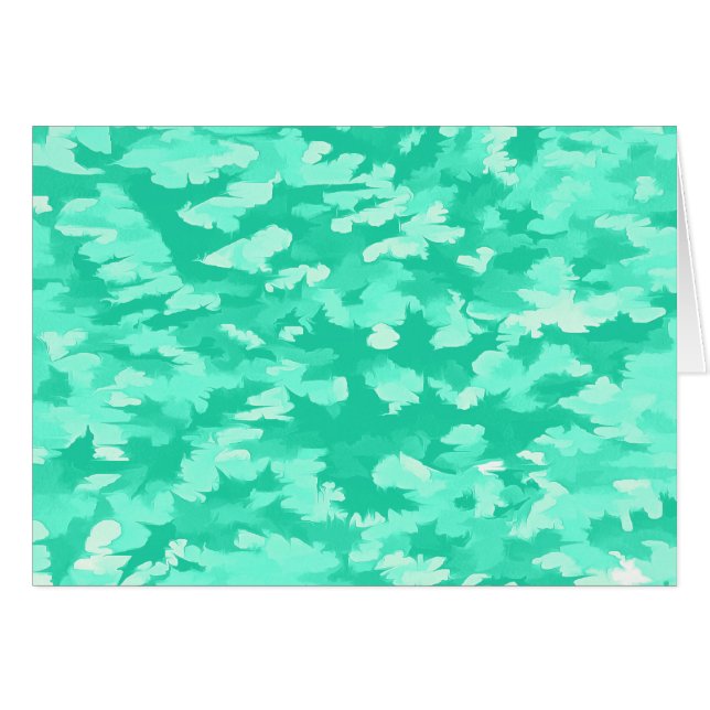 Aqua abstrait d'art de bruit de feuillage (Devant horizontal)