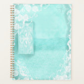 Aqua and Lace Junk Journal Style (Devant)