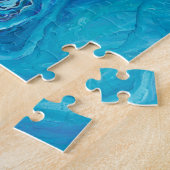 Aqua Azzurro Legpuzzel (Zijkant)