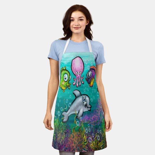 Aqua Babies Schort (Gedragen)