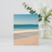 Aqua Beach fotopapier lakens (Staand voorkant)