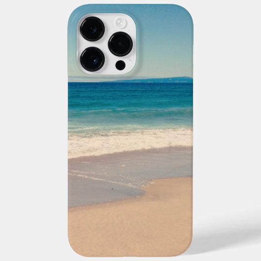 Aqua Beach Scene Case-Mate iPhone Case (Achterkant)
