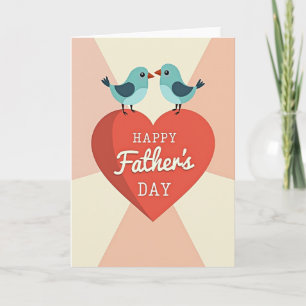 Aqua Birds Vaderdagkaart Kaart