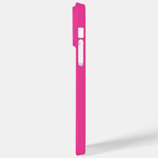 Aqua blauw custom name script roze I Phone Case (Achterkant / Links)