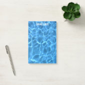 Aqua Blauwe Zwembad Post-it® Notes (Kantoor)