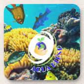 Aqua Blend Bier Onderzetter (Voorkant)