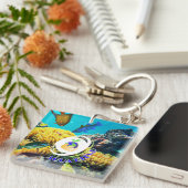 Aqua Blend Sleutelhanger (Voorkant Rechts)