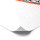 Aqua Bloom Poster (Hoek)