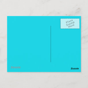 Aqua Blue Briefkaart