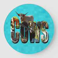 Aqua Blue Cows Afbeelding Logo met koeien,
