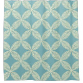 Aqua Blue Douchegordijn (Voorkant)