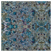 Aqua Blue Dreams Stof (Close Up)