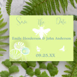 Aqua Blue Flowers and Bees Wedding Invitation<br><div class="desc">Monogram New Sizes Elegant Aqua Blue Flowers and Bees Wedding Invitation Coral & Fuchsia Wild Flower & Butterflies Wedding Invitation- See More Whimsical Wedding Invitations Coral and Gray Wild Flowers and Bees Wedding Invitations Monogram Elegant But Funky Orange Love Birds Wedding Invitation see matching RSVP & Thank you cards This...</div>