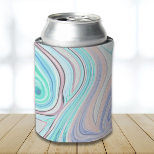 aqua blue mint green lila paars pastelregenboog blikjeskoeler