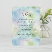 Aqua Blue Mint   Kaart (Staand voorkant)