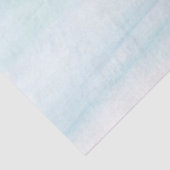 Aqua Blue Mint White Waterverf Stripes Tissuepapier (Detail)