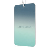 Aqua Blue Ombre Luchtverfrisser (Links)