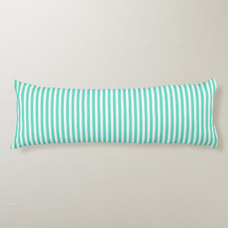 Aqua Blue Pattern Lichaamskussen