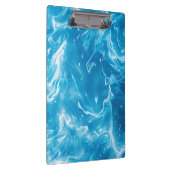 Aqua Blue Pool waterpatroon Klembord (Rechts)