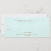 Aqua Blue Salon Spa Cadeaubon (Achterkant)