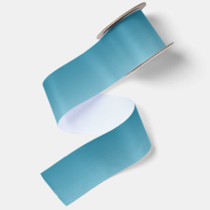 Aqua Blue Sky Ombre Verjaardag Lint