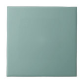 Aqua Blue Solid Color Tegeltje (Voorkant)