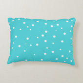 Aqua Blue Sweet Dreams Coussin (Dos)