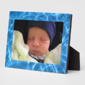 Aqua Blue Swimming Pool Foto achtergrond Fotoplaat (Zijkant)