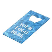 Aqua Blue Swimming Pool Photo for Your Logo (Dos Angle)