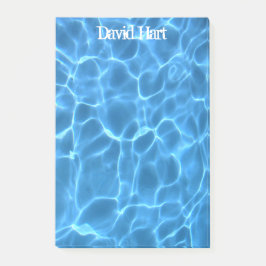 Aqua Blue Swimming Pool Post-it® Notes