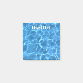 Aqua Blue Swimming Pool Post-it® Notes