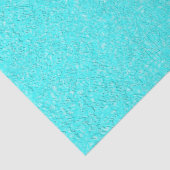 Aqua Blue Tissuepapier (Detail)