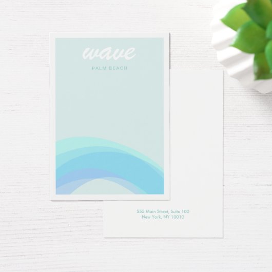 Aqua Blue Wave Nautical (Bureau)