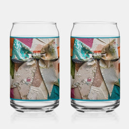 Aqua Bow Soda Glass Blikvorm Glas
