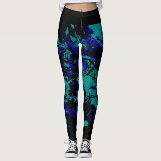 Aqua Broek Leggings