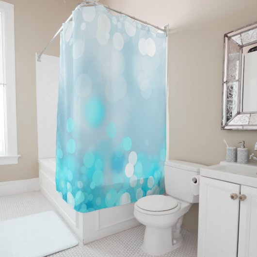 Aqua Bubbles Douchegordijn (In situ)