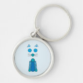 Aqua CAT Sleutelhanger (Voorkant)