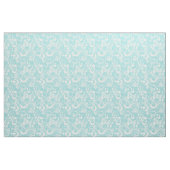 Aqua Cercles bleu et blanc Tissu Abstrait 2 (Fat Quarter)