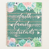 Aqua Chippy Wood | Foi, famille, amis | (Devant)