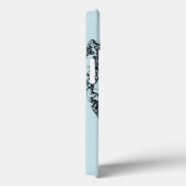 Aqua Conch Shell Case-Mate iPhone Case (Achterkant / Rechts)