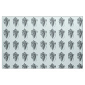 Aqua Conch Shell Stof (Fat Quarter)