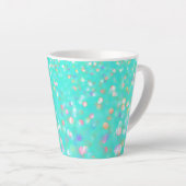 Aqua Confetti Latte Mok (Rechterhoek)