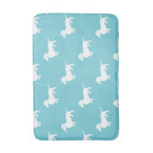 Aqua Dachshund Bathroom Badmat (Voorkant Verticaal)