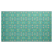 Aqua Daffidols Fabric Stof (Yard (91,4 cm))